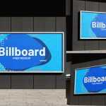 Free 3 Billboard Mockup In The Street Environment