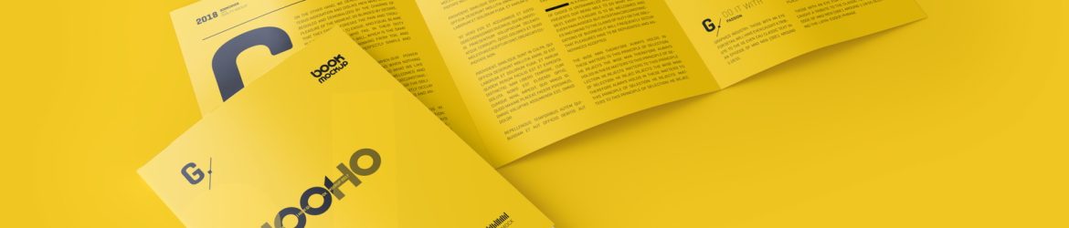 Free 3-Fold US Letter Brochure Mockup