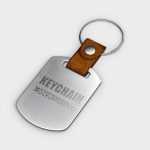 Free 3 Keychain Mockup PSD PSD