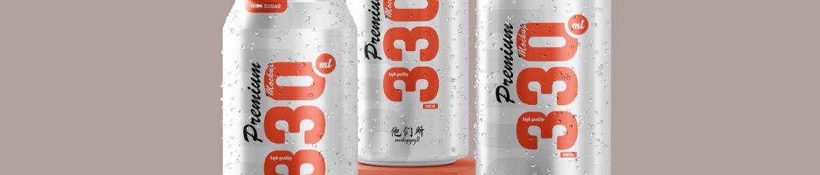 Free 330ml Soda Can Mockup Free 330ml Soda Can Mockup