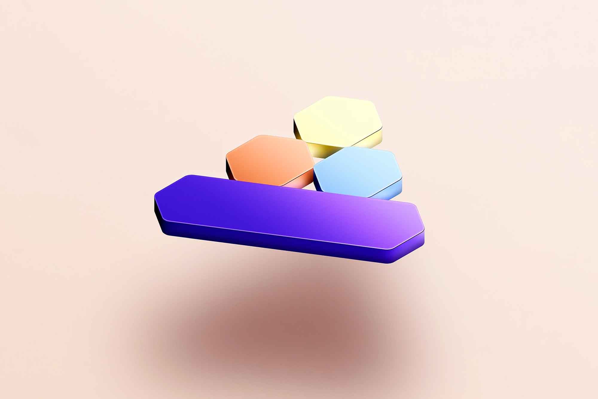 Free 3D App Icon Logo Mockup PSD