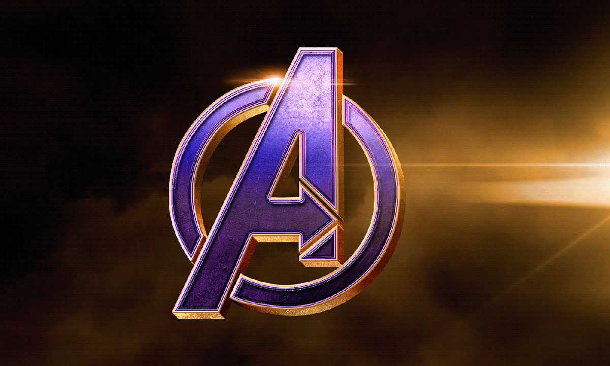 Free 3D Avengers End Game Movie Title Text Effect PSD