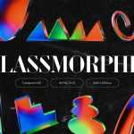 Free 3D Glowy Glassmorphic Shapes