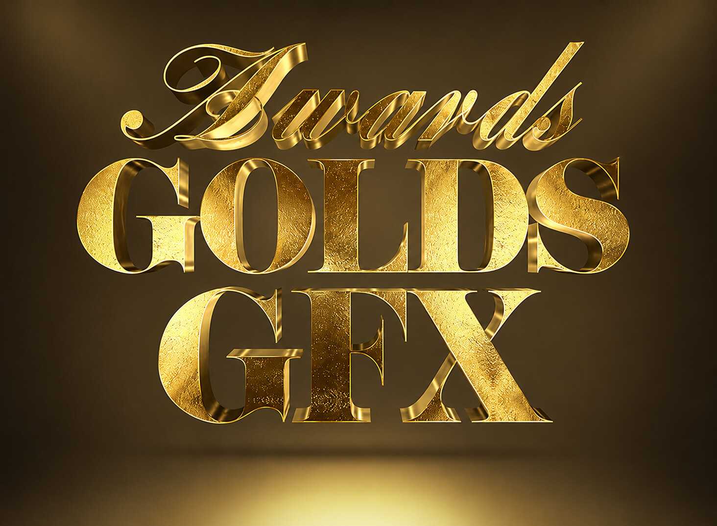 Free 3D Gold Text Effect PSD 2026 — Luxury Photoshop Style | PsFiles