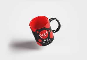 Free 4 Angles Mug Mockup