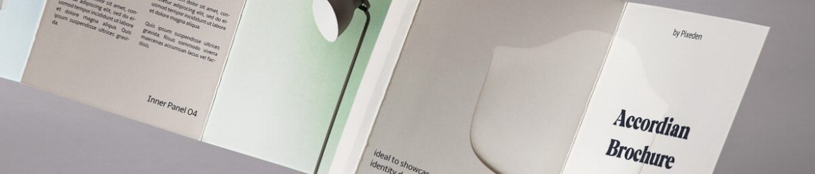 Free 4 Fold Brochure Psd Mockup