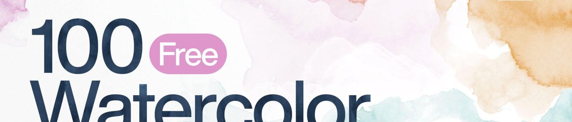 Free 4K Free Watercolor Photoshop Brushes (Ultra High Resolution)