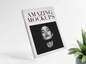 Free 5 Hardcover Books Mockup PSD