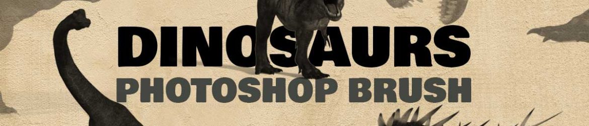 Free 9 Hi-Res Dinosaurs Photoshop Brush