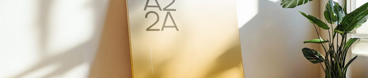 Free A2 Canvas Mockup