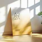 Free A2 Canvas Mockup