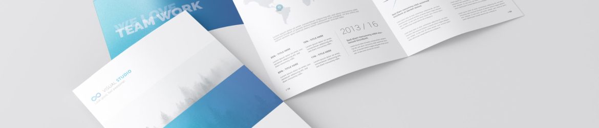Free A4 3-Fold Brochure Mockup
