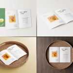 Free A4/ A5 Saddle Stitched Brochure / Magazine Mockup PSD Set