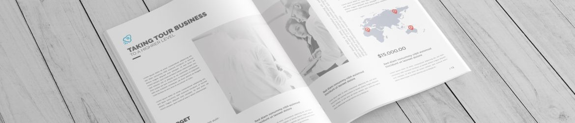 Free A4 Brochure / Catalog Mockup