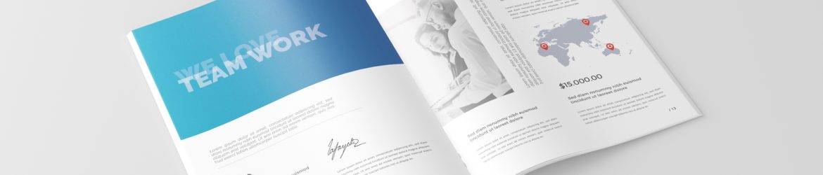 Free A4 Magazine / Brochure / Catalog Mockup