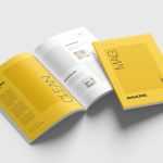 Free A4 Magazine Mockup