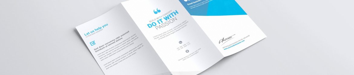 Free A4 Trifold Brochure PSD Mockup Free A4 Trifold Brochure PSD Mockup