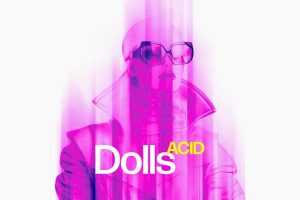 Free Acid Dolls Photo Effect PSD Mockup