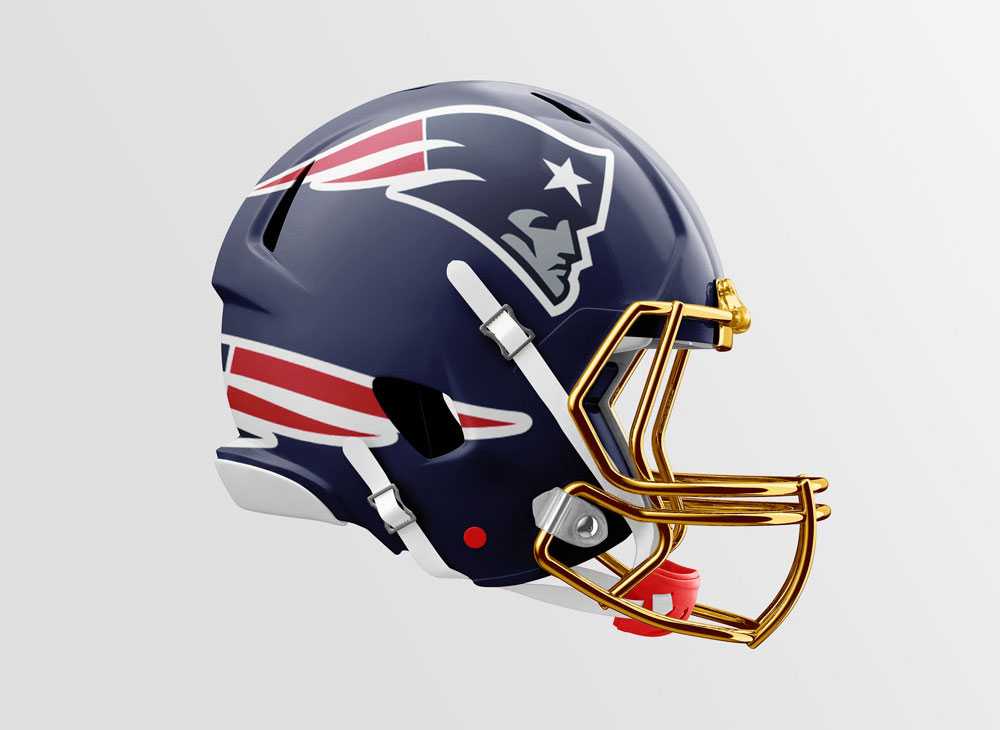 Free American Football Helmet Mockup PSD