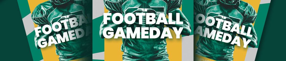 Free American Football PSD Flyer Template