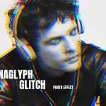 Free Anaglyph Glitch Photo Effect Mockup PSD - Best PsFiles
