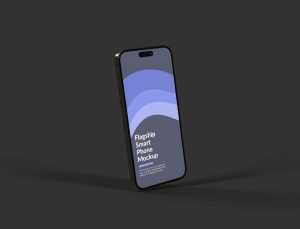 FREE Animated (PSD to GIF) iPhone 14 Pro Mockup - Limited Downloads