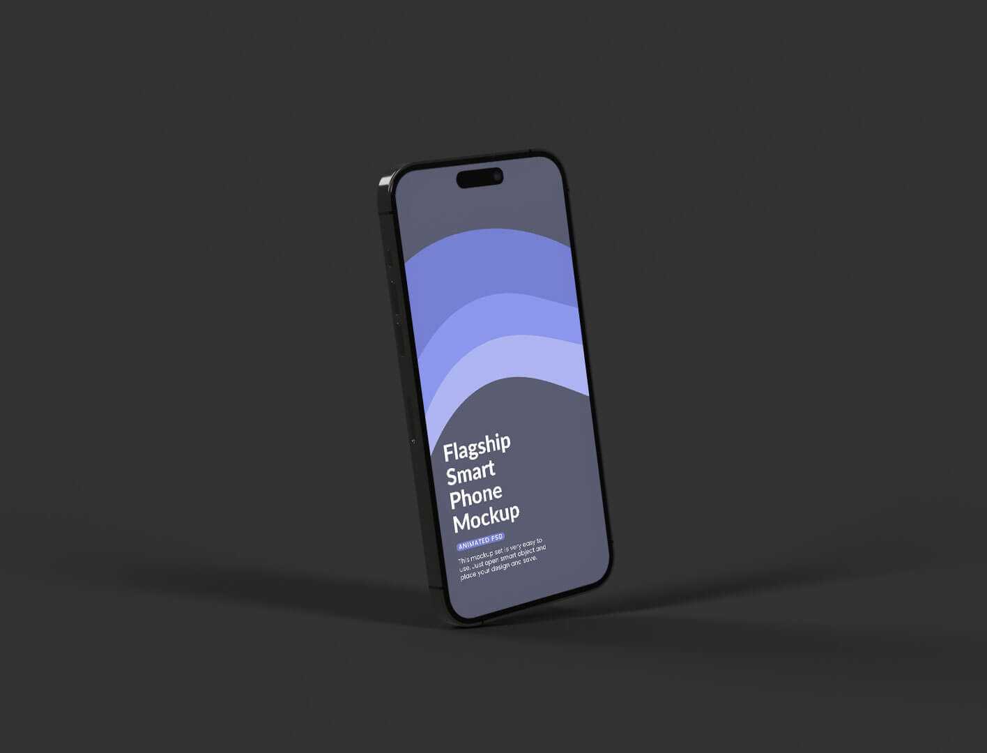 FREE Animated (PSD to GIF) iPhone 14 Pro Mockup - Limited Downloads