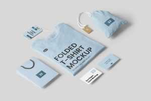 Free Apparels Branding Mockup T-Shirt, Bag Mockups