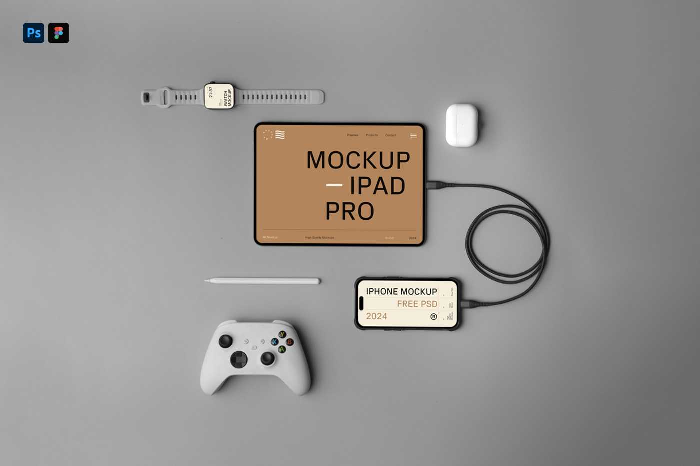 Free Apple Device Mockups