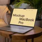 Free Apple MacBook Pro PSD Mockup