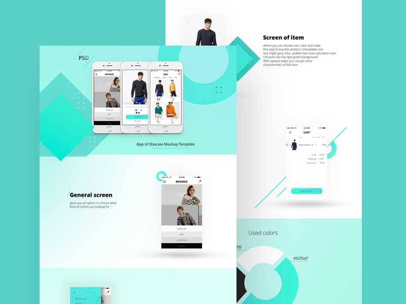 Free Apps Showcase Mockup Template