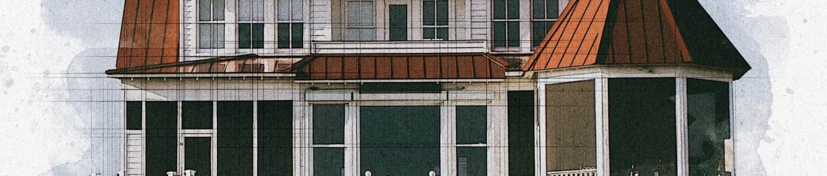 Free Architect Watercolor Sketch Effect PSD