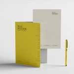 Free Archive File Folder with Letterhead Mockup