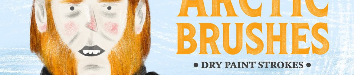 Free Arctic Dry Shading Brushes Procreate