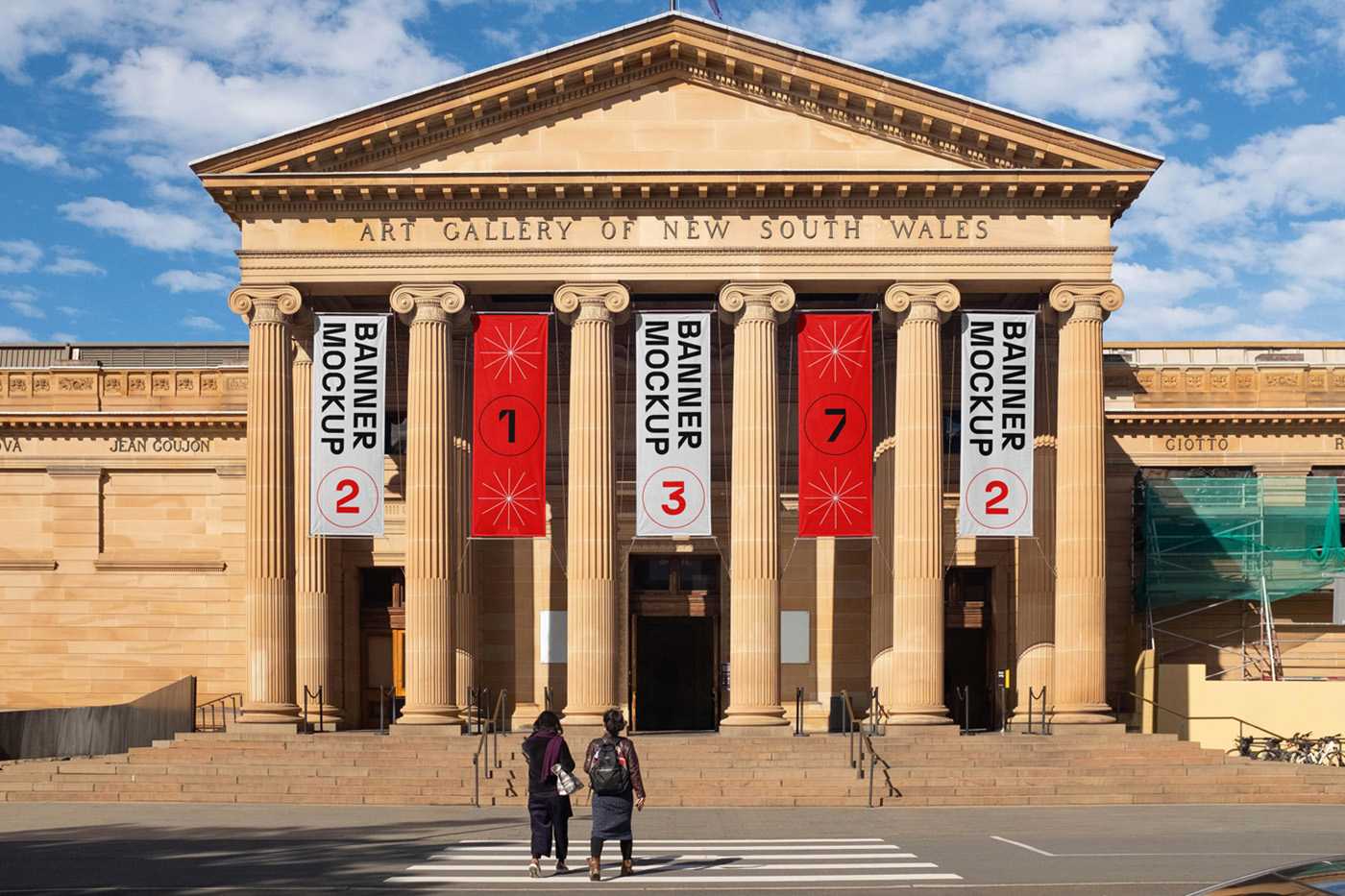 Free Art Gallery Banner Mockups