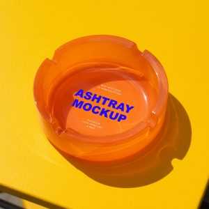 Free Ashtray Mockup