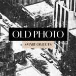 Free Authentic Black n White Old Photo Effect PSD Template - Free PSD Download Free Authentic Black n White Old Photo Effect PSD Template
