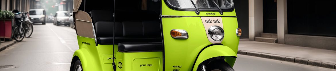 Free Auto Rickshaw /Tuk Tuk Mockup PSD Free Auto Rickshaw /Tuk Tuk Mockup PSD