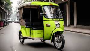 Free Auto Rickshaw /Tuk Tuk Mockup PSD