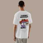 Free Backside T-Shirt Mockup