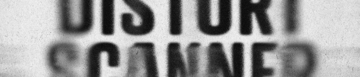 Free Bad Scanner Text Effect PSD