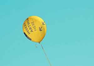 Free Balloon Mockup PSD