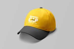 Free Baseball Cap Mockup