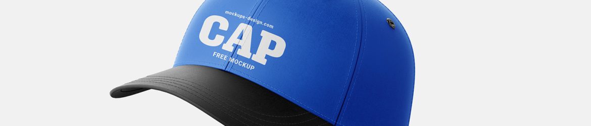 Free Baseball Cap Mockup 3 PSD set