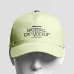 Free Baseball Cap Mockup on Mannequin