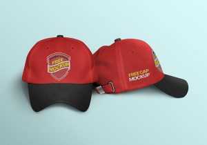 Free Baseball Cap Mockup PSD