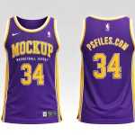 Free Basketball Jersey Mockup PSD Set 2026 — NBA Style Template | PsFiles