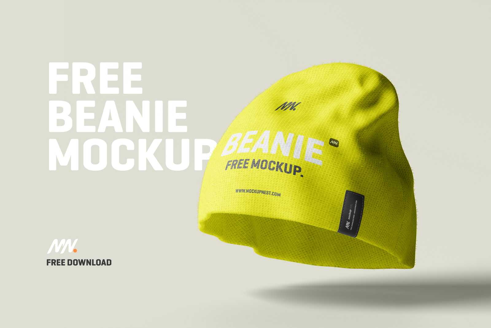 Free Beanie Hat Mockup