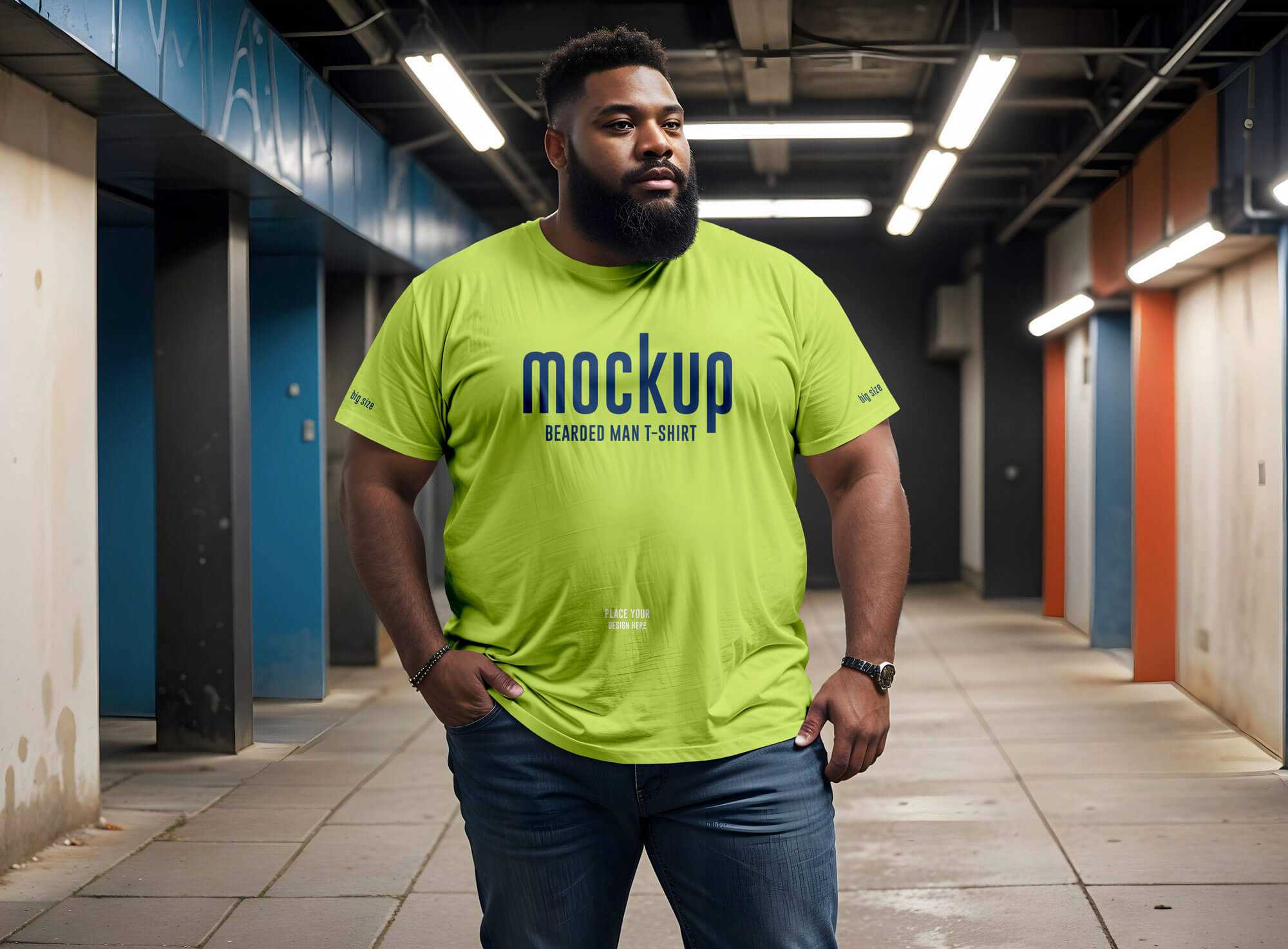 Free Bearded Man Wearing Plus Size T-Shirt Mockup PSD – Free PSD Download Free Bearded Man Wearing Plus Size T-Shirt Mockup PSD