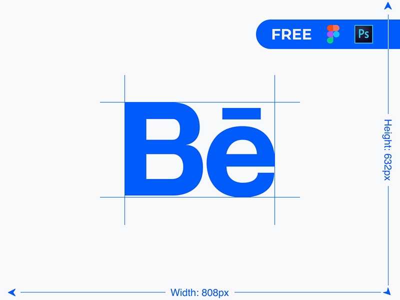 Free Behance Portfolio Dimensions Templates PSD